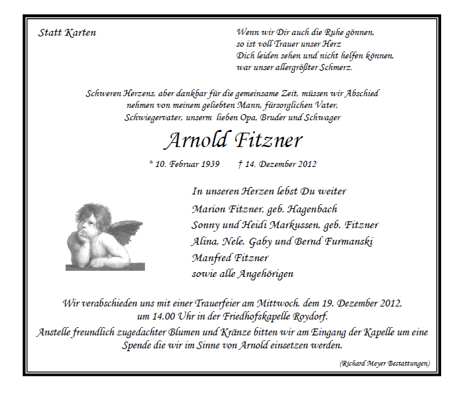 Fitzner Arnold
