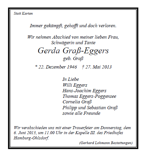 Graß Eggers Gerda