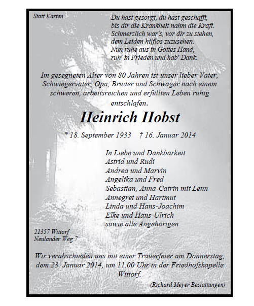 Hobst Heinrich