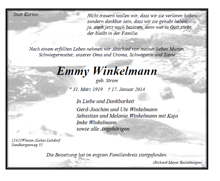 Wikelmann Emmy
