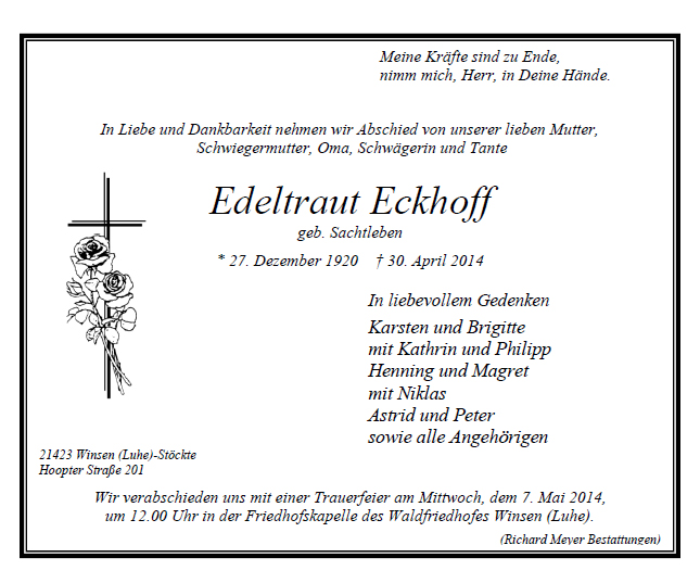 Eckhoff Edeltraut