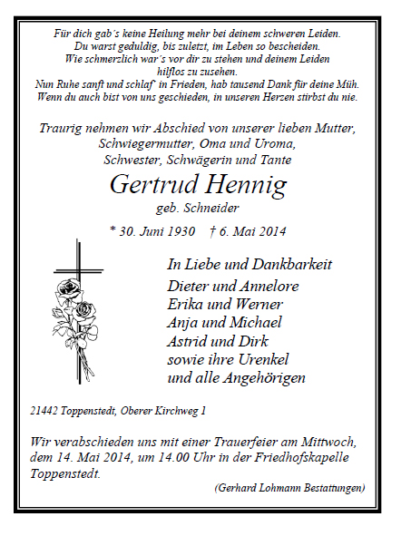 Hennig Gertrud