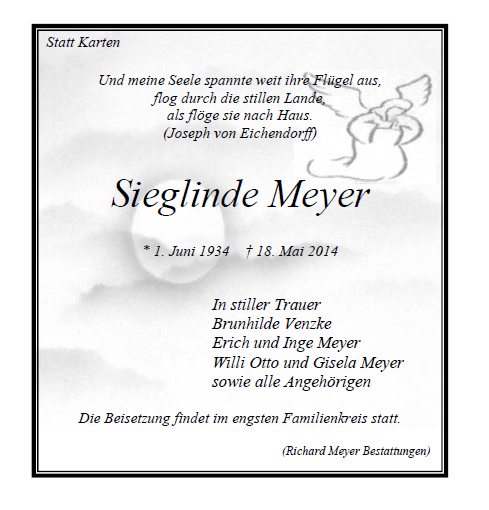 Meyer Sieglinde