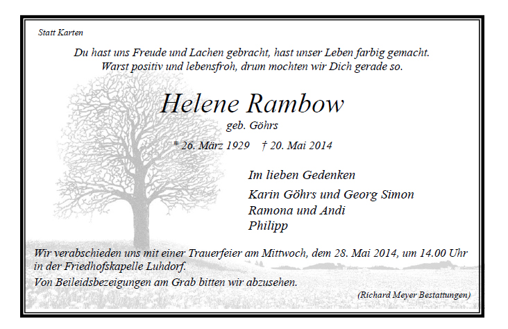 Rambow Helene