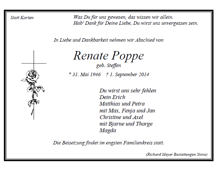 Poppe Renate