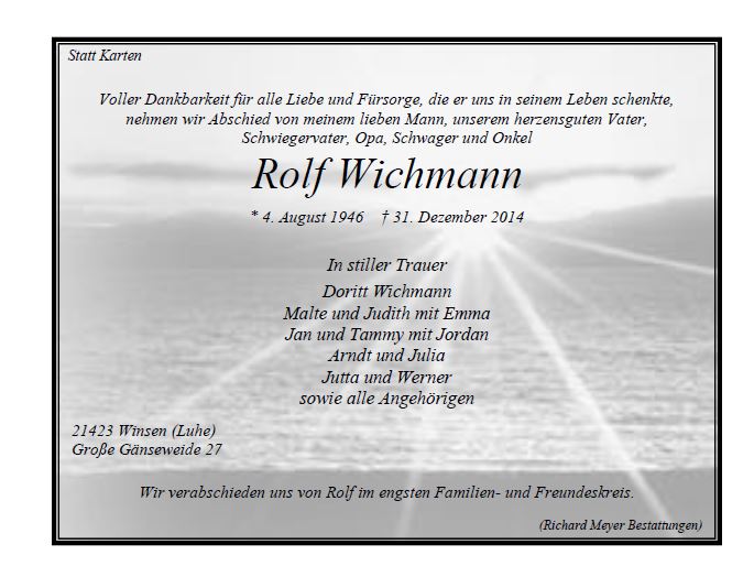 Wichmann Rolf