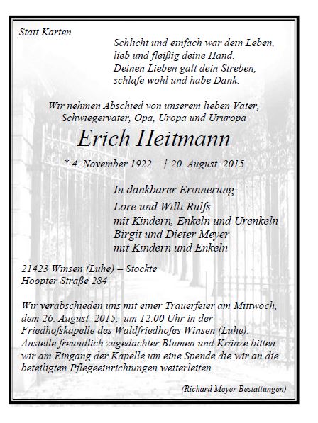 Heitmann Erich