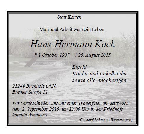 Kock Hans-Hermann