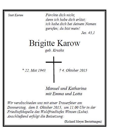 Karow Brigitte