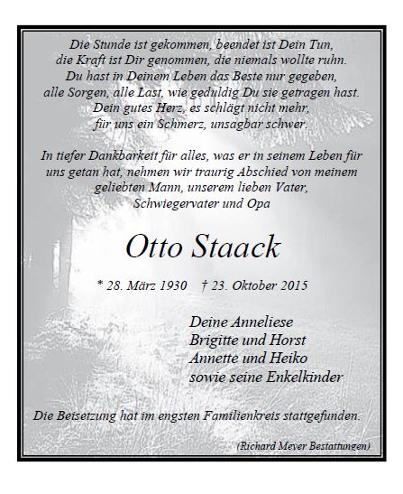 Staack Otto