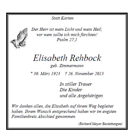 Rehbock Elisabeth