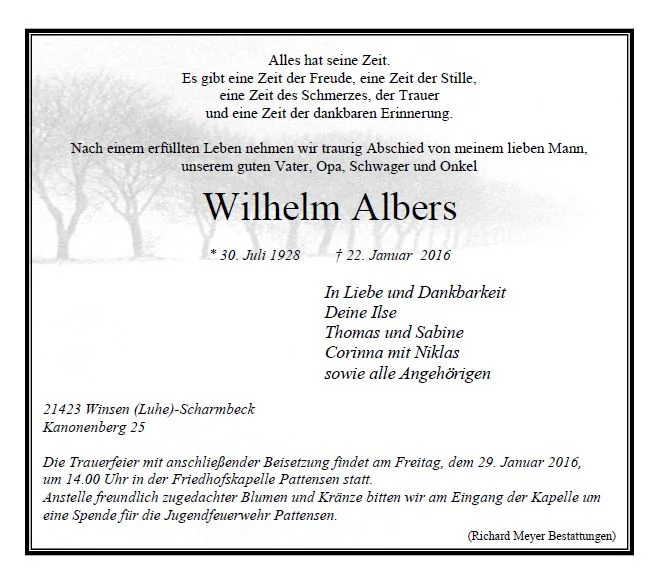 Albers Wilhelm