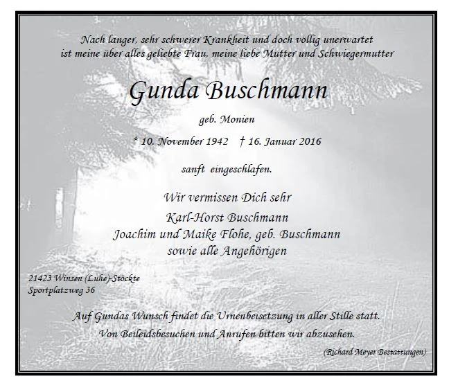 Buschmann Gunda