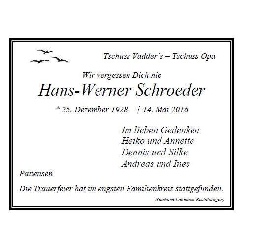 Schroeder Hans-Werner