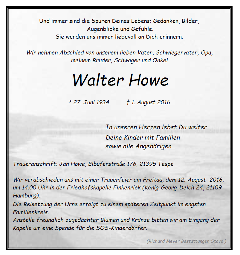 Howe Walter